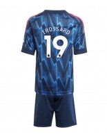 Otroške Nogometnih dresov Arsenal Leandro Trossard #19 Gostujoči 2025-26 Kratki rokavi (+ hlače)